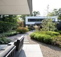 aanleg moderne tuin