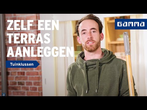 stenen aanleggen tuin