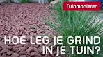 tuin aanleggen met keien