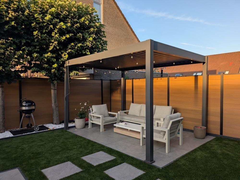 tuinaanleg moderne tuin