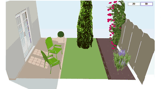 tuinontwerp tekening