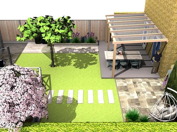 goedkope tuinontwerpen