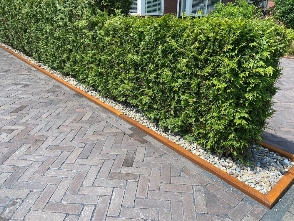 ontwerp voortuin met oprit